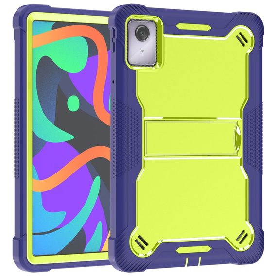 Armor case for Lenovo Tab M11, Impact Armour, navy blue / green