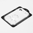 2x ERBORD camera island tempered glass for iPhone 17 Pro Max