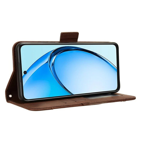Flip case for Oppo A60, Card Slot, brown
