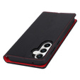 Flip case for Samsung Galaxy A25 5G, Litchi Skin Grain, black