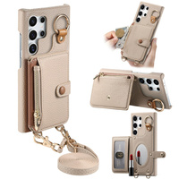 Case for Samsung Galaxy S25 Ultra, GKK Leather, black