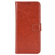 Flip case for Xiaomi Redmi A1 4G / A2 4G, Crazy Horse Wallet, brown