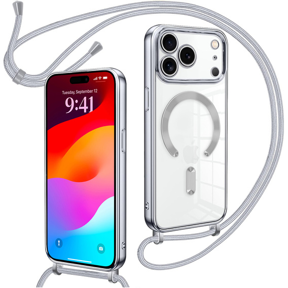 Electro MagSafe case with lanyard for iPhone 17 Pro Max