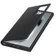 Original Samsung Case for Galaxy S24 Ultra, S View Wallet Cover, black