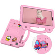 Children's case for Samsung Galaxy Tab A7 Lite 8.7 T220/T225, Cute Patterns, with stand, pink