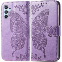 Flip case for Samsung Galaxy A56, Butterfly, purple