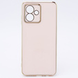 Case for Motorola Moto G54 5G, Glamour CamShield, pink rose gold