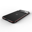 Case for Google Pixel 8 Pro, Armor Bumper, with lens cover, black / silver