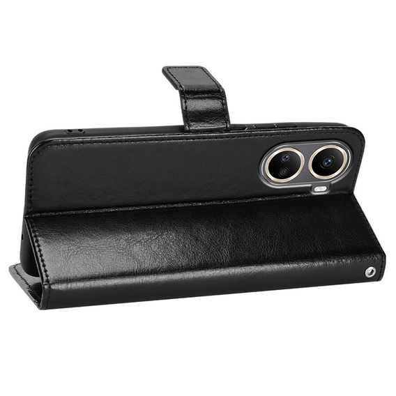 Flip case for Huawei Nova 10 SE, Crazy Horse Wallet, black