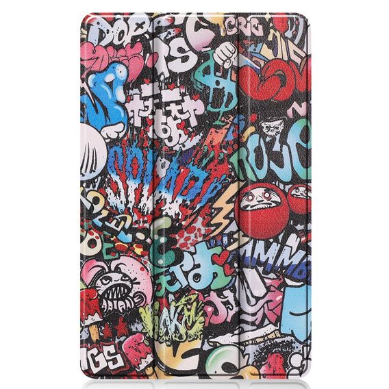 Case for Samsung Galaxy Tab S6 Lite, Smartcase, graffiti