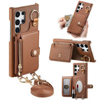 Case for Samsung Galaxy S25 Ultra, GKK Leather, black