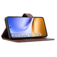 Flip case for Realme 14 5G / Realme 14T 5G, Crazy Horse Wallet, brown