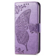 Flip case for Samsung Galaxy A56, Butterfly, purple