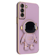 Case for Samsung Galaxy S22 5G, Astronaut, purple