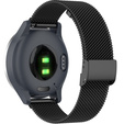 Milanese bracelet 18mm for Garmin Vivoactive 4S, Black