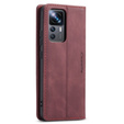 CASEME case for Xiaomi 12T / 12T Pro, Leather Wallet Case, red