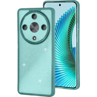 Case for Honor Magic 6 Lite 5G, Glittery Powder, green
