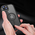 Case for iPhone 15 Plus, ERBORD Impact Guard, MagSafe, black