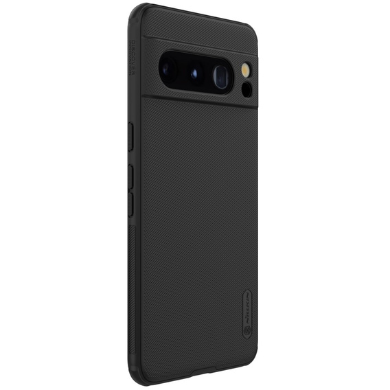 NILLKIN Case for Google Pixel 8 Pro, Super Frosted Shield Case, black