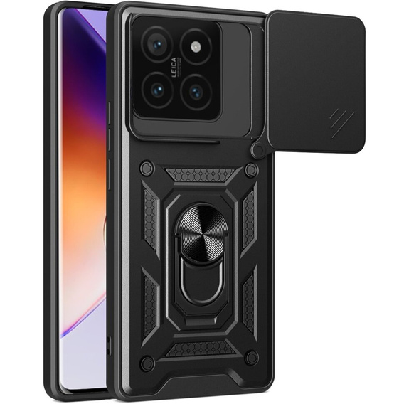Case for Xiaomi 14T, CamShield Slide, black