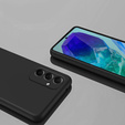 Case for Samsung Galaxy M55 5G, Silicone Lite, black