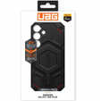 Urban Armor Gear case for Galaxy S25+ Plus, Monarch Pro MagSafe, black