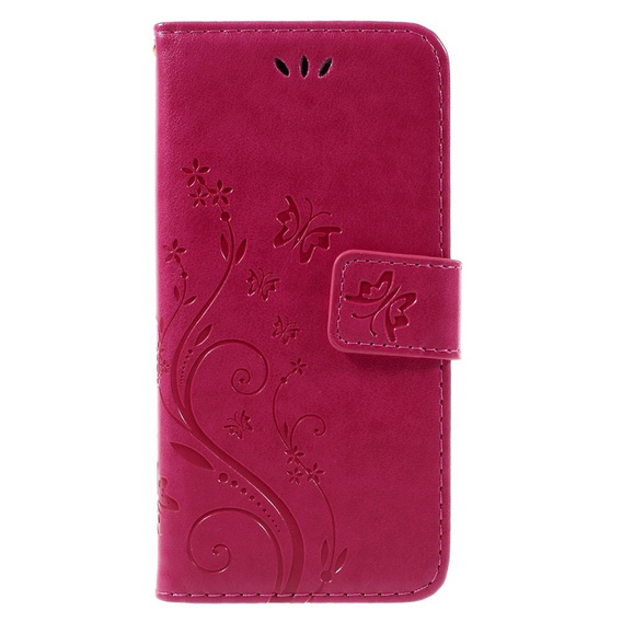 Flip case for iPhone 7/8/SE 2020/SE 2022, Butterfly, pink