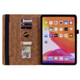 Flap case for Lenovo Tab M11, flower, brown