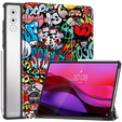 Case for Lenovo Yoga Tab Plus, Smartcase, graffiti