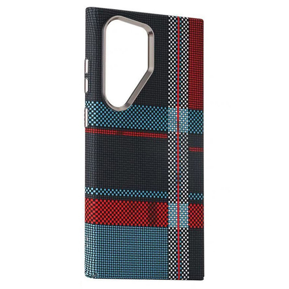 MagSafe's Samsung Galaxy S23 Ultra Case, Carbon Fiber, blue / red