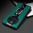 Case for Realme 12 Pro 5G / 12 Pro+ 5G, Leather Kickstand Ring, green