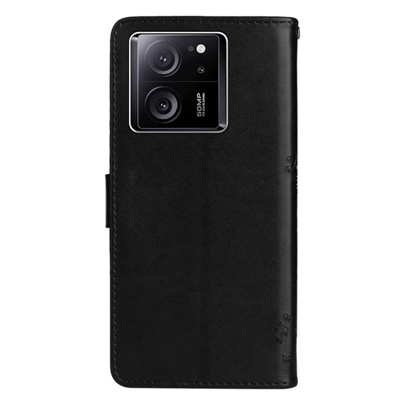 Flip case for Xiaomi 13T / 13T Pro, tree, black