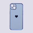 Case for Apple iPhone 13, Electro heart, blue