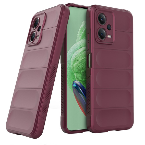 Case for Xiaomi Redmi Note 12 5G / POCO X5 5G, Gaming Shockproof, maroon