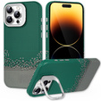 Case for iPhone 14 Pro Max, Frame Kickstand, for MagSafe, Sand Green