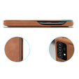 Flip case for Samsung Galaxy A53 5G, LC.IMEEKE, brown