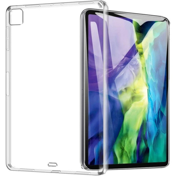 Case for iPad Pro 11" 2022/2021/2020/2018 (4/3/2/1 gen.), Silicone, transparent