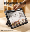 Dexnor 360° case with strap and stylus holder for iPad Air 11" 2025/2024 (7th/6th gen.)