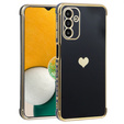 Case for Samsung Galaxy A13 5G, Electro heart, black