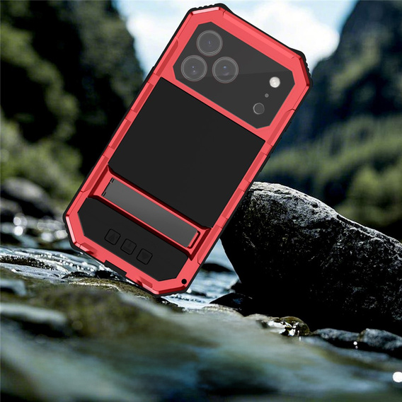 R-JUST armoured case with stand for iPhone 17 Pro Max