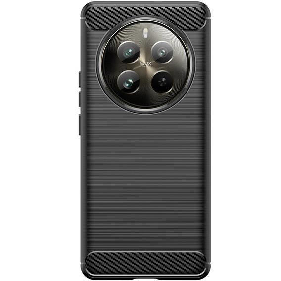 Case for Realme 12 Pro 5G / 12 Pro+ 5G, Carbon, black