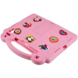 Children's case for Apple iPad Air 11" 6 gen. 2024, Cute Patterns, with stand, pink