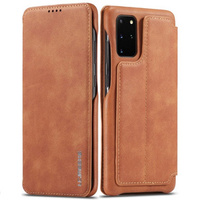 Flip case for Samsung Galaxy S20 FE, LC.IMEEKE, brown