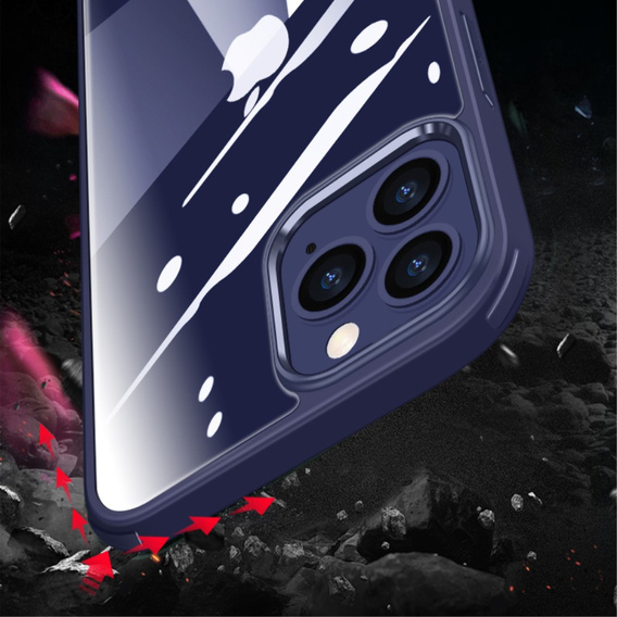 Case for iPhone 13 Pro Max, ERBORD Guardian, blue