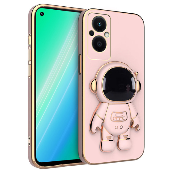 Case for Oppo Reno7 Lite 5G, Astronaut, pink