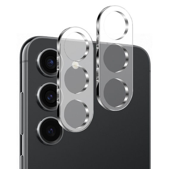 2x ERBORD tempered glass for camera to Samsung Galaxy S23 FE