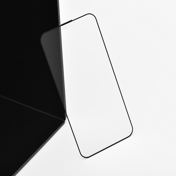 3D Tempered Glass for iPhone 16, black