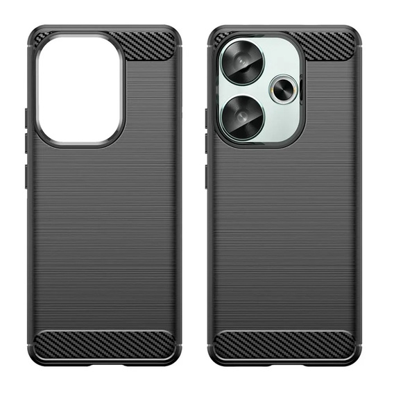 Case for Xiaomi Redmi 13, Carbon, black