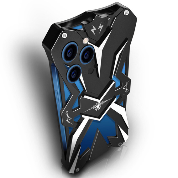 Armored case for iPhone 14 Pro, Aluminum Alloy, black