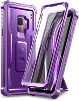 Armored case for Samsung Galaxy S9, Dexnor Full Body, purple